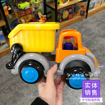 Physical clearance Swedish VIKINGTOYS Viking childrens toy car model car early education puzzle fire truck