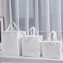 White 68 Inch Thickened Birthday Cake Insulation Bag bag Bag bag Cold Bag Accessories Takeaway Special Refrigerated Bag Custom Aluminum Foil