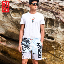 (Rider) beach pants men quick-drying loose seaside Bali vacation can be in the water swimming trunks hot spring shorts tide tide