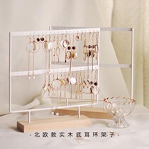 Iron creative ear ring rack jewelry display shelf home hanging earrings earrings earrings jewelry box