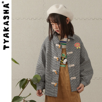 (HONEY series )TYAKASHAKIDS Taka Sha children in male and female treasure jacket children short coat