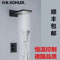 Dark Loading Wall Shower sky Curtain flying rain dark hide embedded in concealed hidden waterfall thermostatic shower shower suit