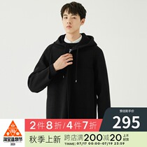 GXG mens winter shopping mall with the same Korean version of black wool long coat men#GA126625G