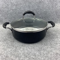 Procook silicone double ear anti soup handle stew pot 24cm non-stick soup pot hot pot