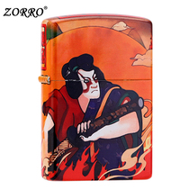 zorro zorro kerosene lighter color printing Prajna unique character windproof creative men domestic lighter