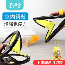 Parent-child Interactive Toy Throwing Ball Outdoor Sports Indoor Hand Clip Sticky Ball Training Sports Fitness Ping-pong Elastic Ball