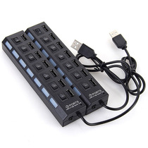 7-port switch USB2 0 HUB HUB extender splitter multi-Interface Adapter computer accessories wholesale