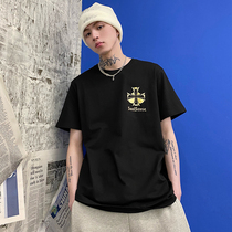 SoulSense cross of spades short sleeve T-shirt national tide summer new half sleeve top