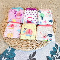 Export to South Korea Childrens cotton underwear Girls briefs Boys  underwear Cotton briefs do not clip butt