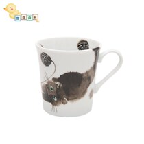 Japan imported ceramic mug water cup Ceramic cup Teacup gift cup Cartoon cup Cat series
