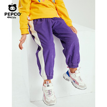 Piggy Banna childrens clothing girls pants autumn trousers baby Autumn leg casual pants retro color corduroy