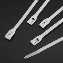 SANTO self-locking flat head nylon cable tie 4 6*370mm wire management cable with network cable tie