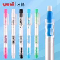 Japan UNI Mitsubishi Xilu store EH-105P push-type pen eraser Art sketch Wipe clean with student eraser Less rubber crumbs are not easy to fold