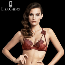 Liza Cheng hollow strap three-dimensional flower thin bra beauty back underwear women LB0739