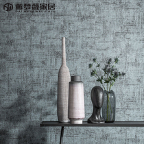 Belgian original imported OMEXCO Wall cloth light luxury French plain porch living room bedroom villa background wallpaper