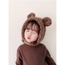 Young Yo-yo Riab Imitation Goat GAO Suede Hat Autumn Winter Thickened Warm Hat Plush Protective Ear Baby Hat