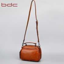 Blue Dance shoulder bag 2021 New cowhide small bag ins small square bag Hand bag fashion vintage womens bag