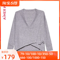 Adore NYC Official NOMAD NoMadeleine can wear a home long sleeve cable-back jacket AN450351