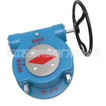 Ball valve electric turbine head rod two-stage head box disc valve manual turbine head QDX3-D