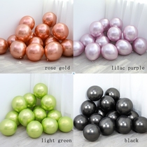 50pcs 10inch New Color Rose Gold Metallic Balloons Lilac