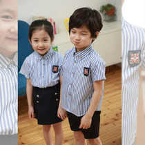 Brand Kindergarten Garden clothes Summer 2018 new men and women Children bottling men sportswear Yinglun Wind school uniforms