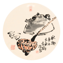 New product left group Autumn anecdotes Chinese and American Association of Chinese American Association President Pau Zhen calligraphy and painting collection