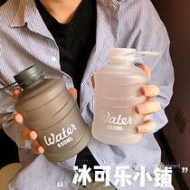 Net red bucket Cup creative water Cup portable simple cup mini bucket Cup plastic student male Net red high temperature resistant