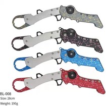Lua Folding Metal Fish Control Lightweight Multifunctional Luya Clamp Fish Tongs Control Large Catching Fish Catch Pliers