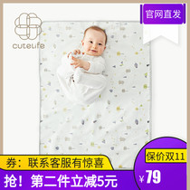 cutelife newborn baby urine pad waterproof washable cotton four seasons universal summer baby urine pad sheet