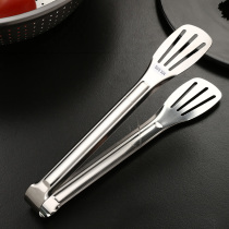 Kitchen 304 stainless steel food clip household commercial buffet split clip Korean barbecue meat clip steak clip