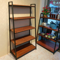 Reuse shoe store shoe rack display rack floor multi-layer bag display rack commercial shoe rack solid wood shoe cabinet rack