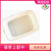 Parrot bird with stainless steel mesh mat breathable milk powder keg baby chick chicks for keeping warm septa dung plate septa bird ware