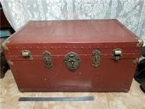 Republic of China Tin box Jewelry box box Copper lock