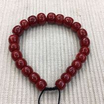 Japanese gem barrel bead drum bead round bead bracelet bracelet 108 Buddha bead necklace tower chain pendant ring Tibetan jewelry