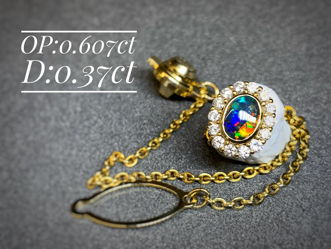 Opal Island Collectible Colorful Black Opal Brooch Buckle Brooch Accessories