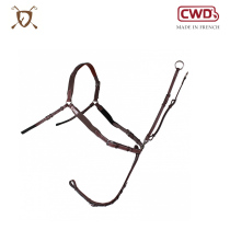 Paladin harness France CWD imported horse equipment front chest strap CC12C cowhide outdoor equestrian sports goods