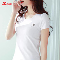 Special step short sleeve coat womens summer new quick-drying breathable round neck fitness running clothes short sports T-shirt women