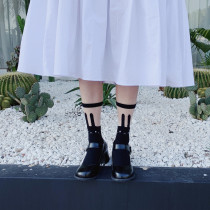 LET ME SEE Japanese cute Mary Jane Crystal stockings women thin sweet short socks socks womens tide