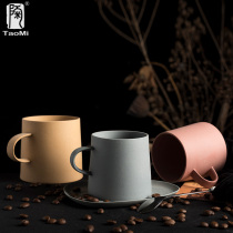 Pottery fans Nordic creative mug Korean coffee cup Milk Cup trend home tea water ceramic couple Cup