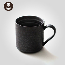 Jingdezhen ceramic hanging ear cup Portable environmental protection mug Coffee cup Tea cup designed for brewing hanging ear design