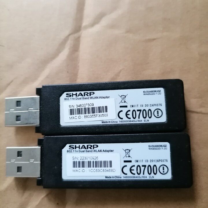 Original SHARP Sharp TV USB wireless network card receiving adapter KI-OUA003WJQZ 60lx840A