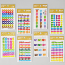 (clear bin ex-gratia) nakabayashi Zhonglin Japan Handbooks stickers Diary Creative Stickers stickers stickers stickers stickers for small frescoed hand tents Girl Decorative Stickers