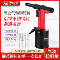 Ruiyi 5040 pneumatic rivet gun pull nail gun Pull nail rivet gun pull rivet grab self-priming stainless steel core pulling rivet machine