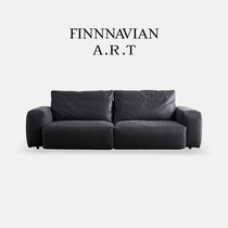 Finnavia ART Modern Light and Luxury Real Pissa Combination Porto Italian Small House Straight Running Sofa