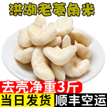 Water Chestnut rice Honghu fresh old black Chestnut rice is now picked to Shell frozen water chestnut rice 3kg shingfeng second day