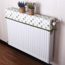 Simple radiator cover Heating cover decorative cover dust cover Fabric custom-made old-fashioned anti-black cover decorative cover