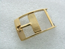 14mm Omega gold-plated Swiss Buckle(can be pressed on 16 17 18mm strap)