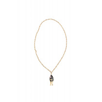 Tax-covered MARNI Marni female MARNI fish pattern pendant necklace