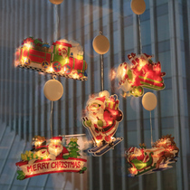 Christmas holiday battery decoration lights shop window hanging background dress room bedroom decoration Christmas decorations