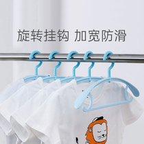 Five-pack childrens hangers Childrens small clothes hangers Baby clothes hangers Household baby multi-purpose infants and young children